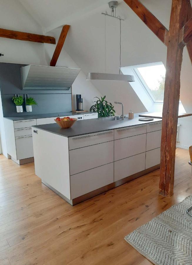Luxurioeses Loft Mit Schoenem Blick Тремсбюттель Экстерьер фото